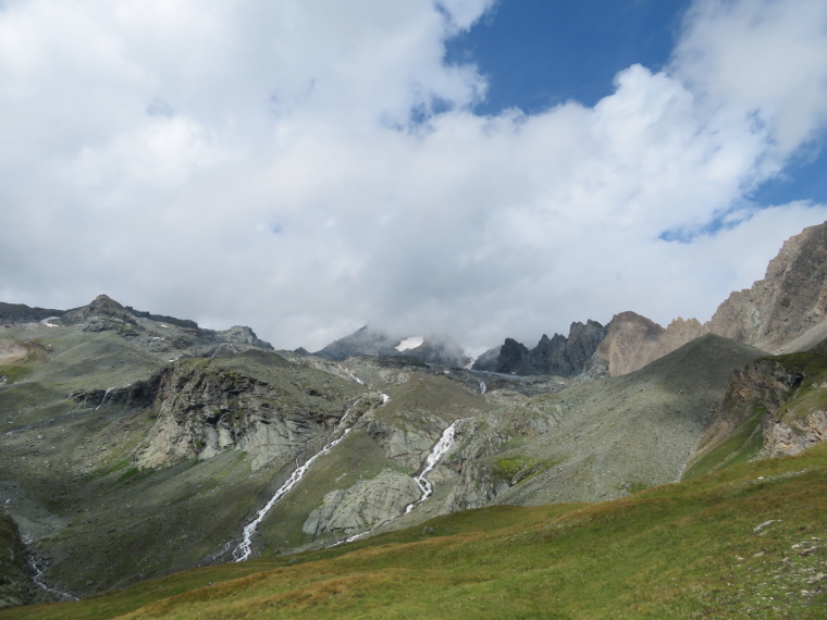 Above Kals am Grossglockner
Streams coming off glacier below Grossglockner at Kodnitztal valley head - © William Mackesy