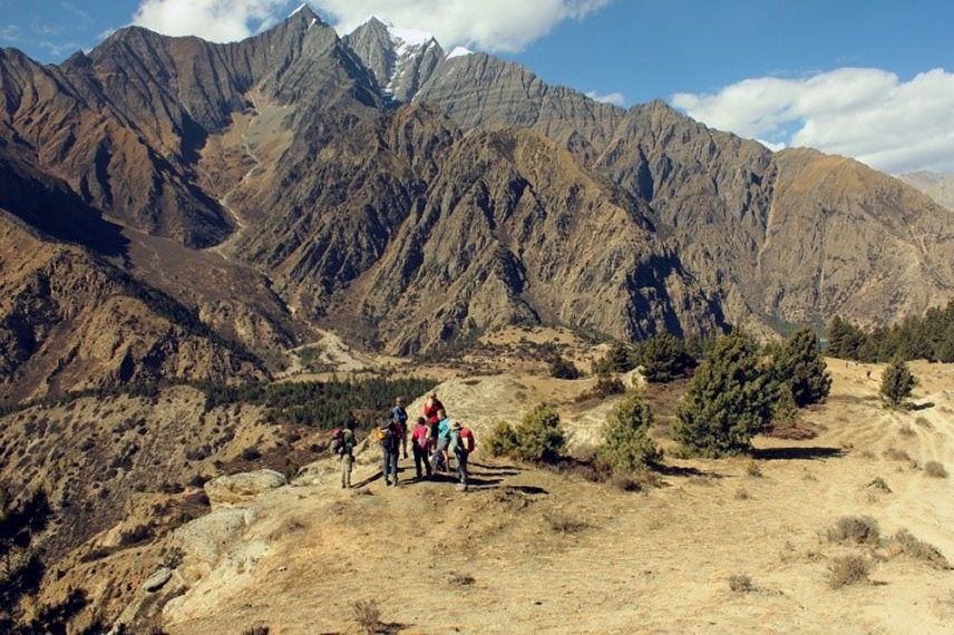 Nepal Dolpo, Dolpo, Overlooking Ringmo, Walkopedia