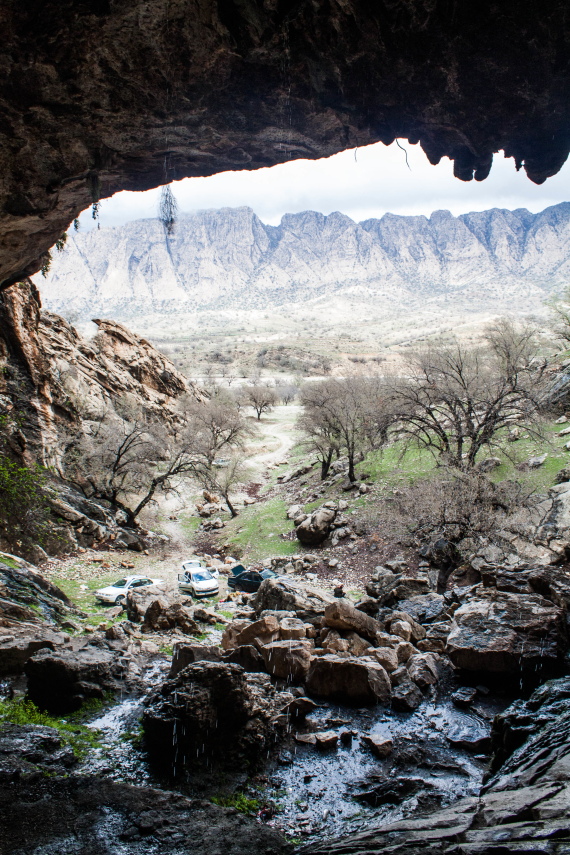 Iran Zagros Mountains, Zagros Mountains, A Small Cave in the Zagros Mountains, Walkopedia