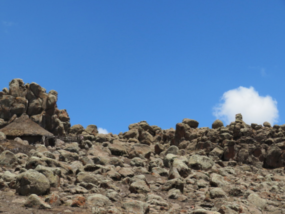 Ethiopia South Bale Mts, Sanetti Plateau, Shepherds' huts, Walkopedia