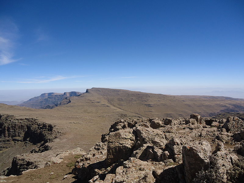 Ethiopia Simien Mts, Ras Dashen, Ras Dashen eastwards, Walkopedia