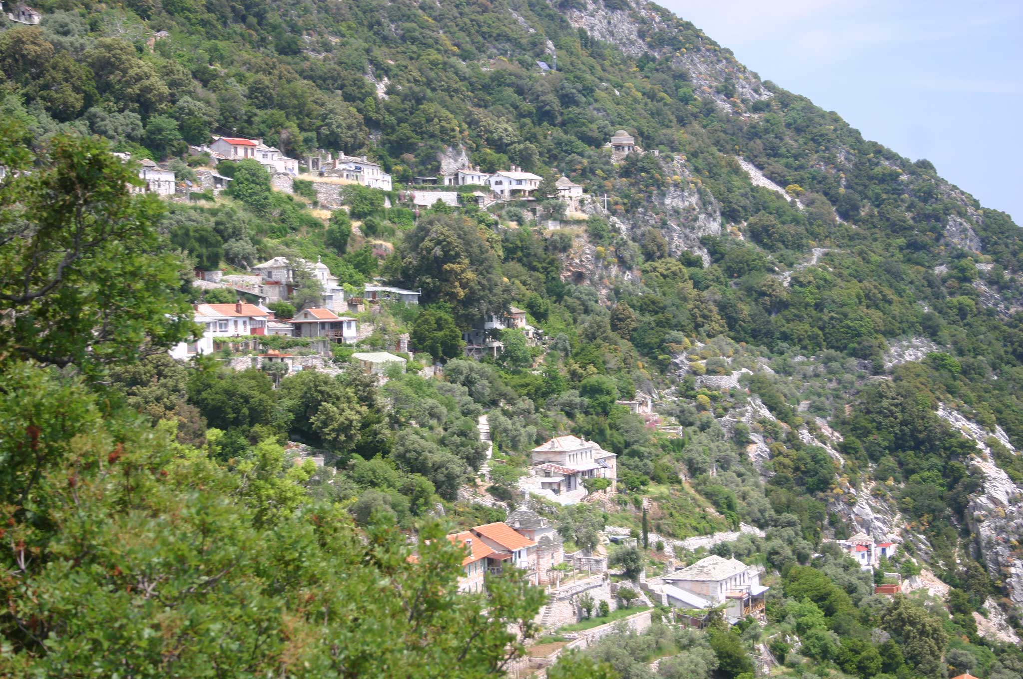 Greece, Mount Athos, Mt Athos - Kavsokalivia skete, Walkopedia