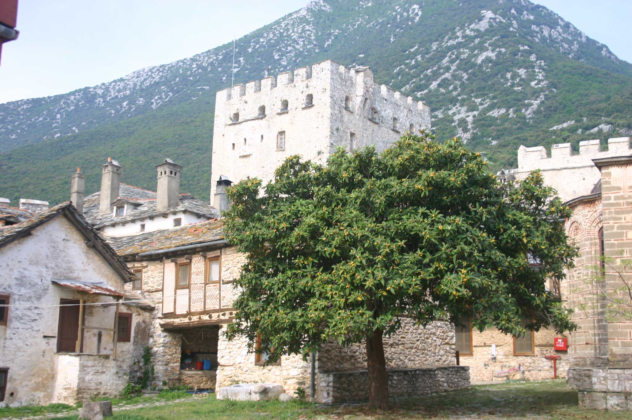 Greece, Mount Athos, Mt Athos - Grand Lavra, Walkopedia