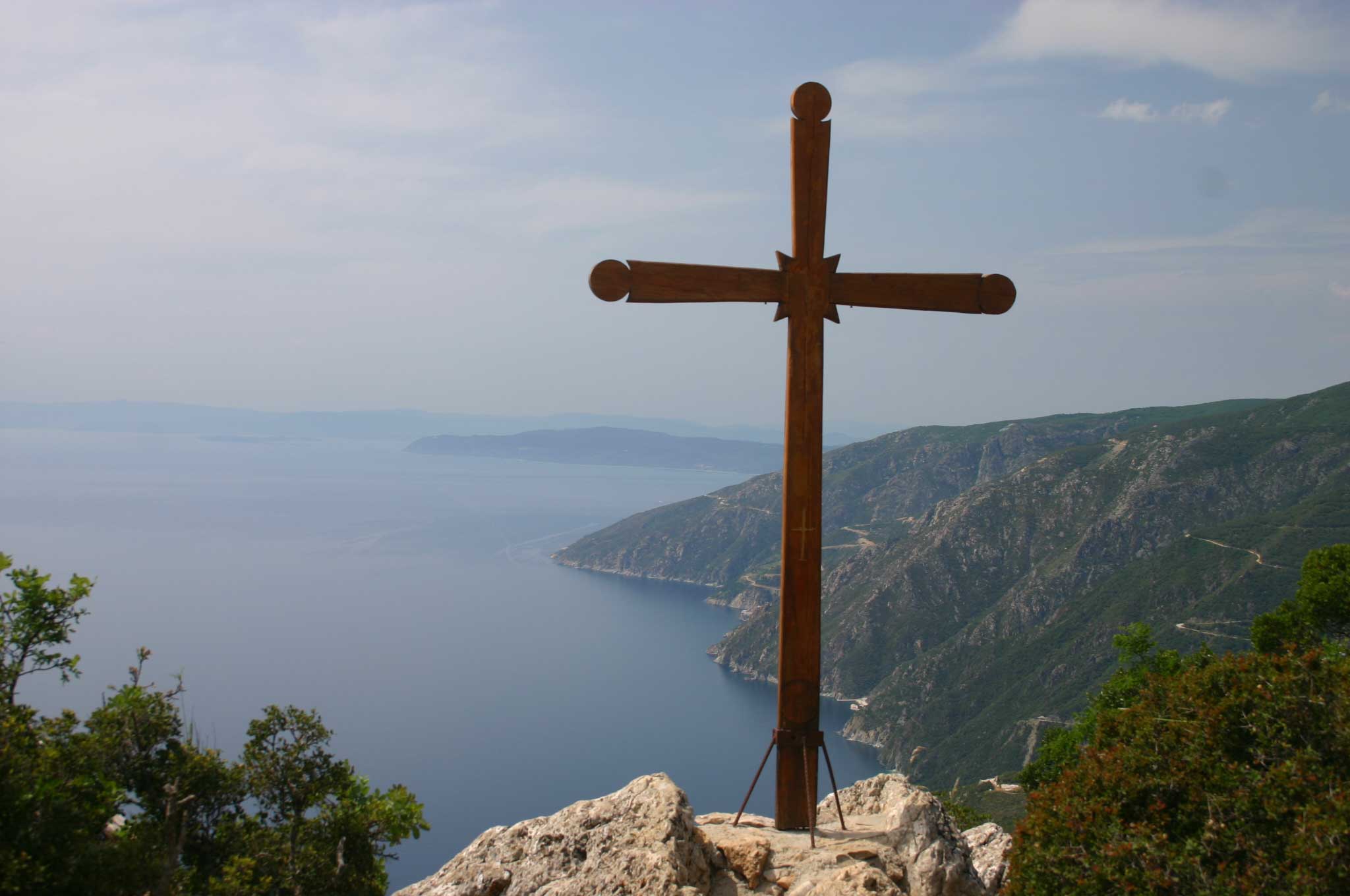 Greece, Mount Athos, Mt Athos - Toward Agia Anna, Walkopedia