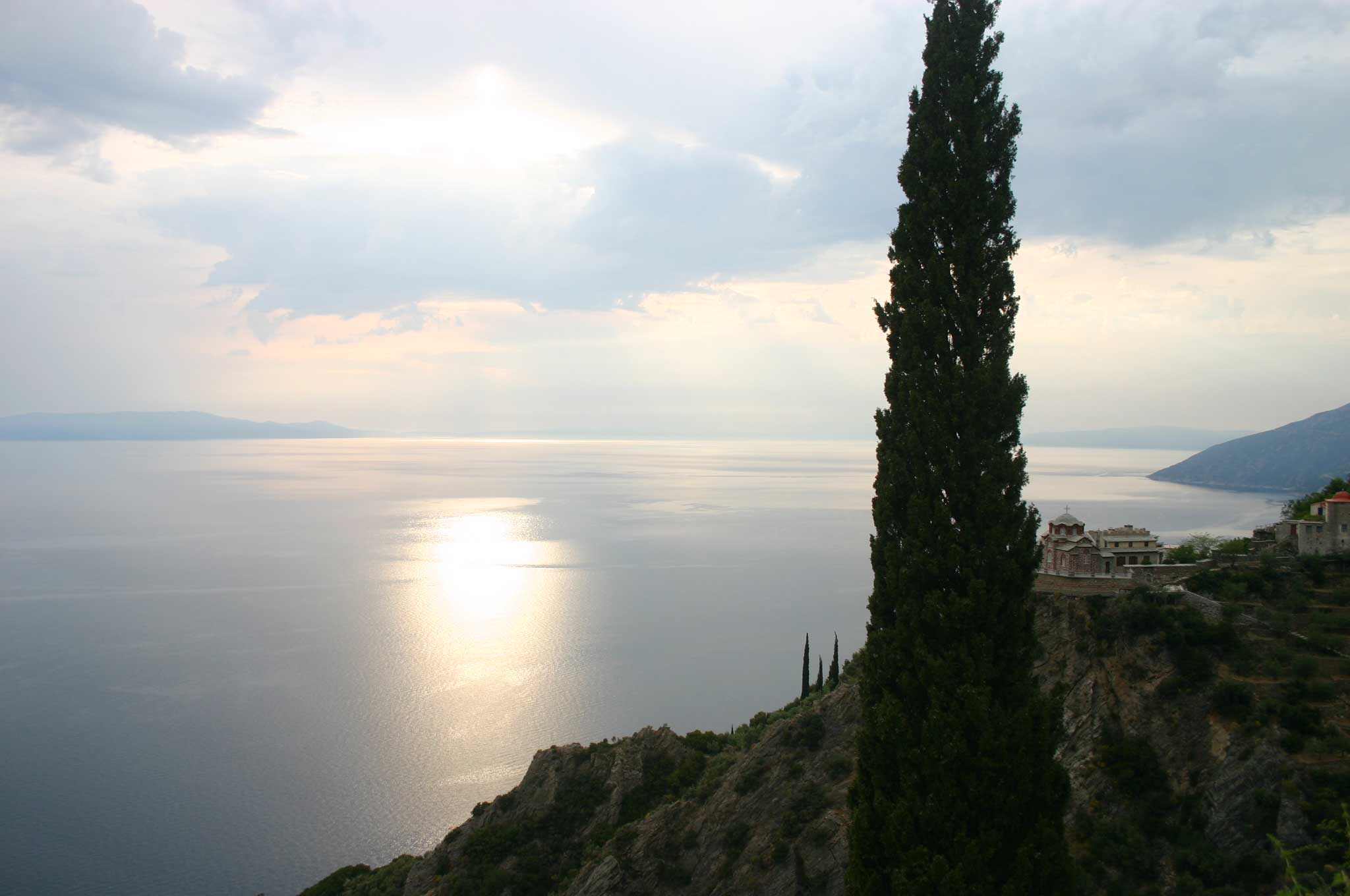 Greece, Mount Athos, Mt Athos - ? From Agia Anna, Walkopedia