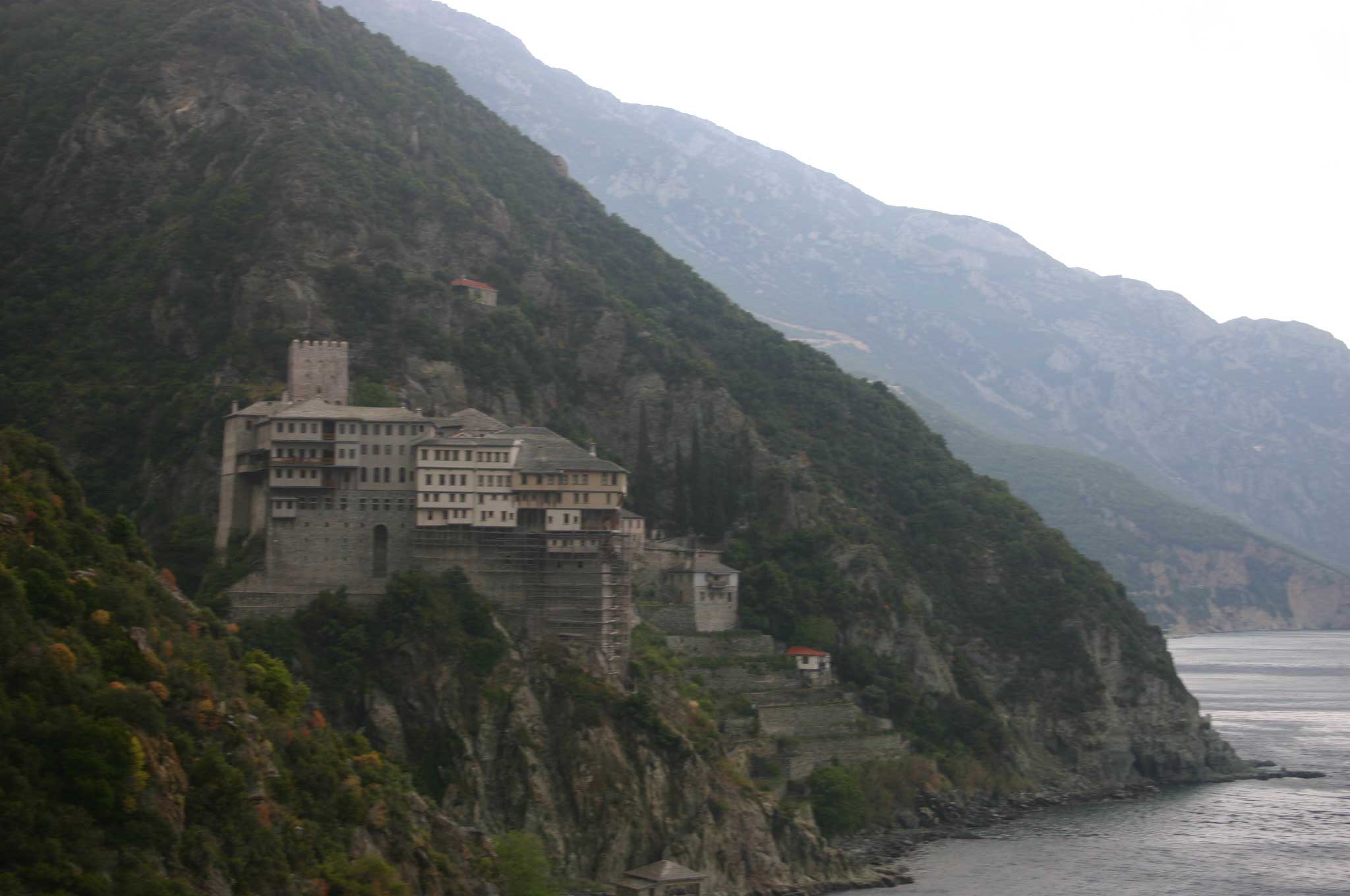 Greece, Mount Athos, Mt Athos - Back to Dionysiou, Walkopedia