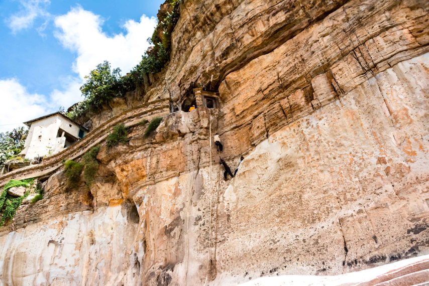 Tigray Rock Churches: Climb to Debra Damo Monastery  - © Flickr user Rod Waddington