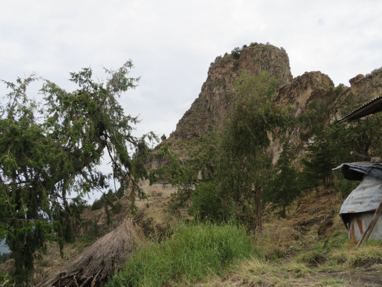 Ethiopia Lalileba Area, Ashetan Maryam, High butte from AM, Walkopedia