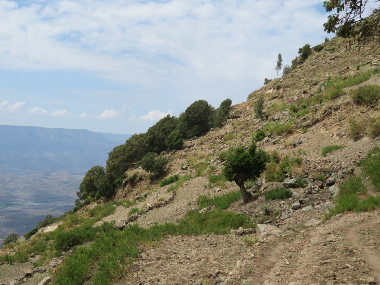 Ethiopia Lalileba Area, Ashetan Maryam, Path to fields beyond, Walkopedia