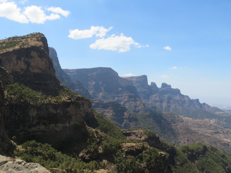 Geech to Chenek
Escarpment from above Chenek - © William Mackesy