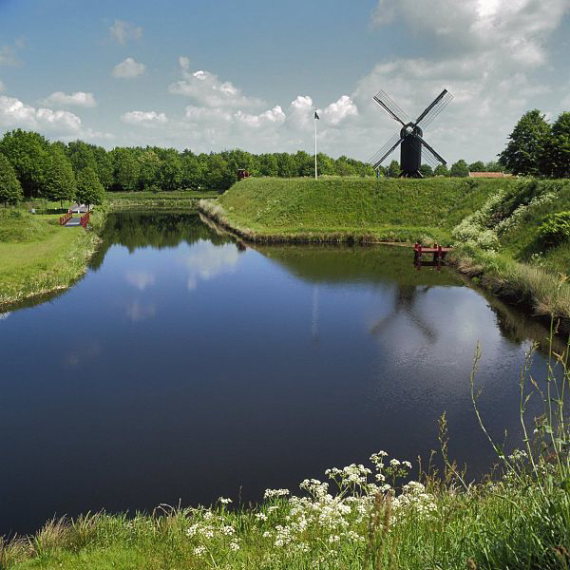 Netherlands East, Noaberpad, mill Bourtange, Walkopedia