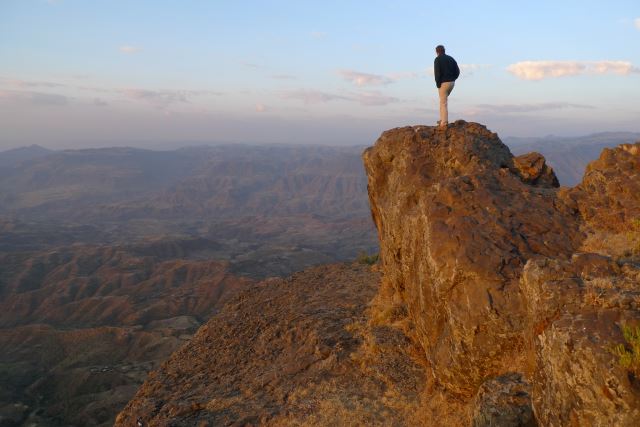 Ethiopia Lalileba Area, Around Lalileba, Wollo evening , Walkopedia