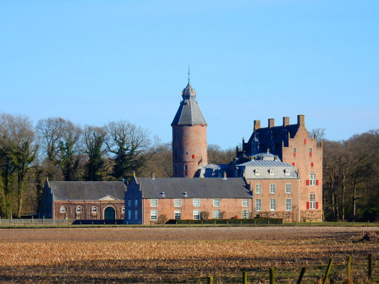 Netherlands, Vechtdalpad, Rechteren Castle, Walkopedia