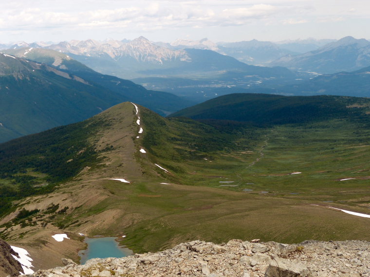 Canada Alberta: Jasper NP, Cavell Meadows and Path of Glacier Trail, Cavell Meadows trail, Walkopedia