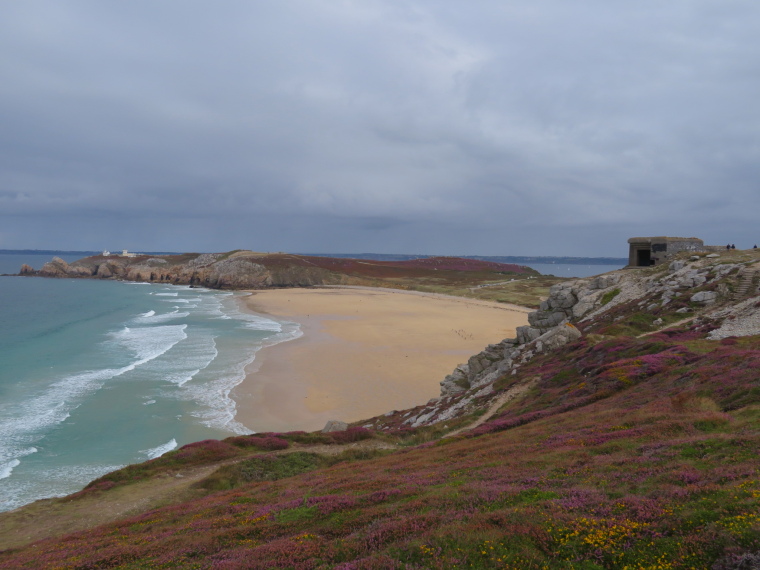 France Brittany, Crozon Peninsula, German WW2 defences, Walkopedia