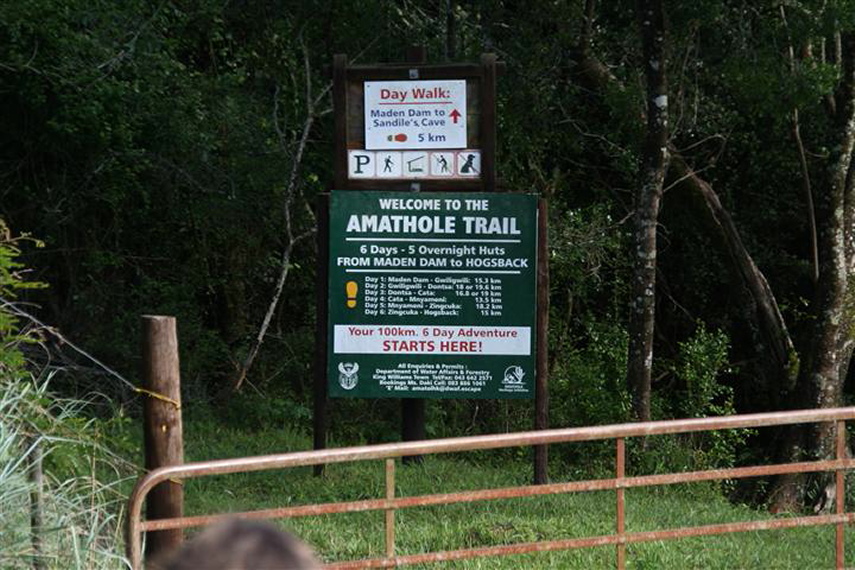 Amatola Trail: Start of Amatola trail  - © Blog of Gareth Attwood...