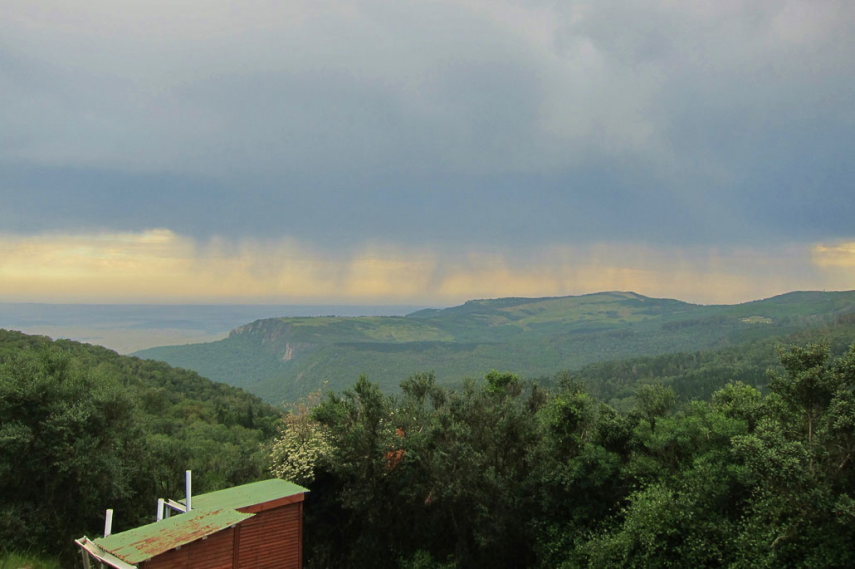 South Africa Eastern Cape, Amatola Trail, gwiligwili hut view , Walkopedia