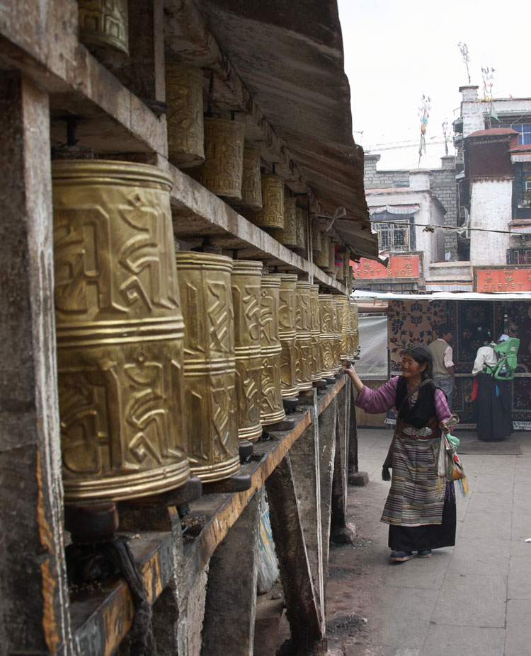 China Tibet, Barkhor Kora, Lhasa, Kina, Walkopedia