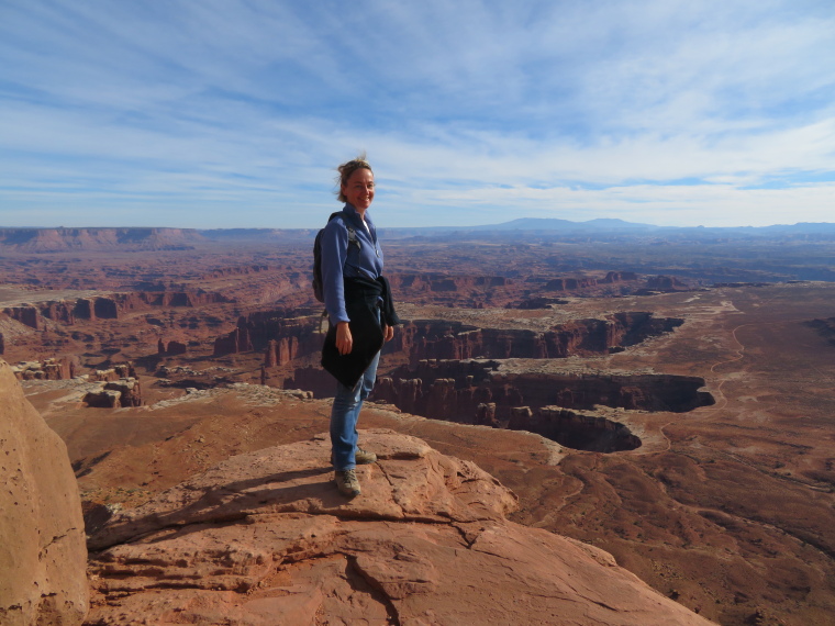USA SW: Canyonlands NP, Grand View Point Overlook, , Walkopedia