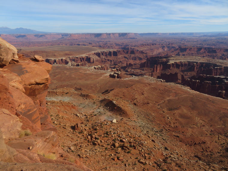 USA SW: Canyonlands NP, Grand View Point Overlook, , Walkopedia