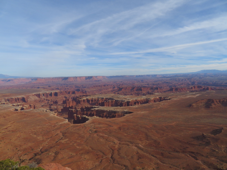 USA SW: Canyonlands NP, Grand View Point Overlook, , Walkopedia