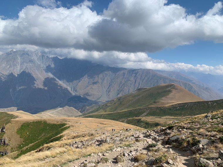 Georgia Gt Caucasus Khevi, To Gergeti Glacier, , Walkopedia