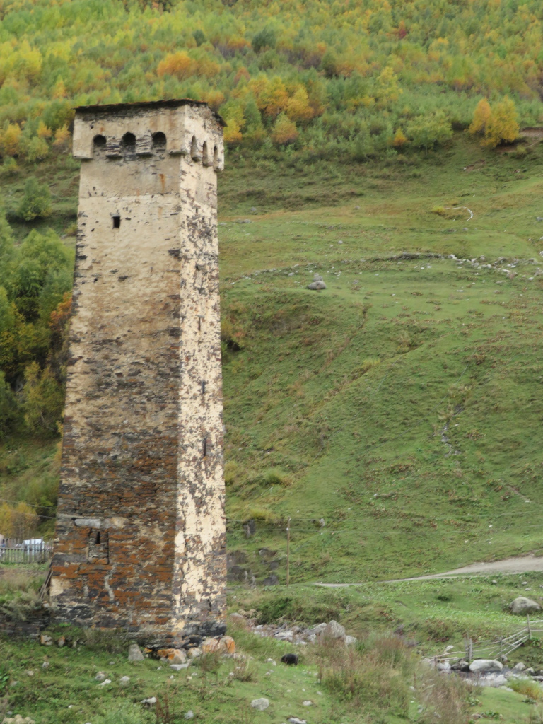 Georgia Gt Caucasus Svaneti, Above Ushguli , How has is stayed up for so many years, Walkopedia