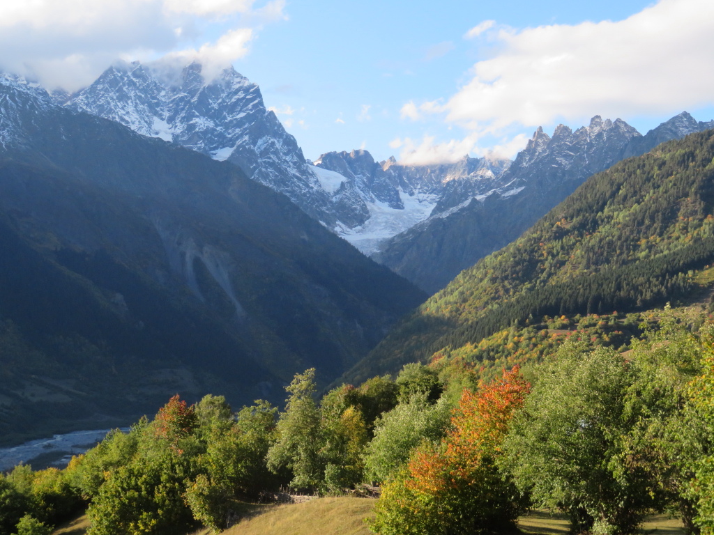 Georgia Gt Caucasus Svaneti, East above Mestia, , Walkopedia