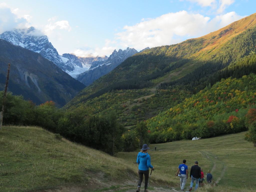 Georgia Gt Caucasus Svaneti, East above Mestia, , Walkopedia