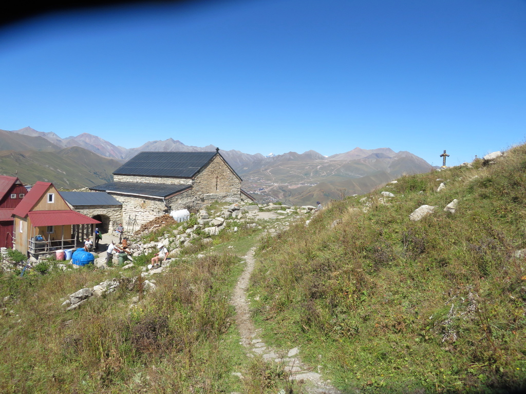 Georgia Gt Caucasus Around Gudauri, To Lomisa Chapel , Chapel, Walkopedia