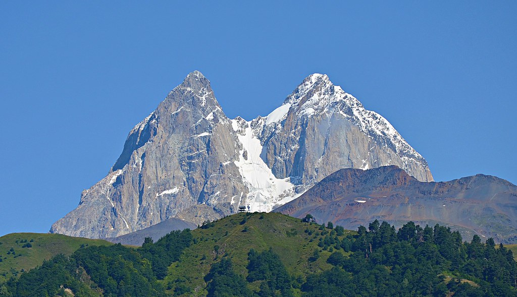 Georgia Gt Caucasus Svaneti, Guli Pass, Mt Ushba , Walkopedia