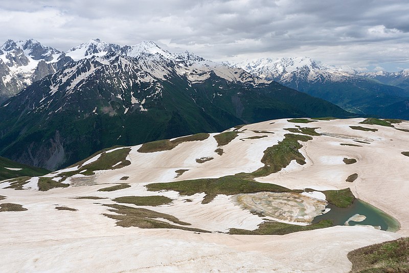 Georgia Gt Caucasus Svaneti, Guli Pass, Koruldi Lakes , Walkopedia