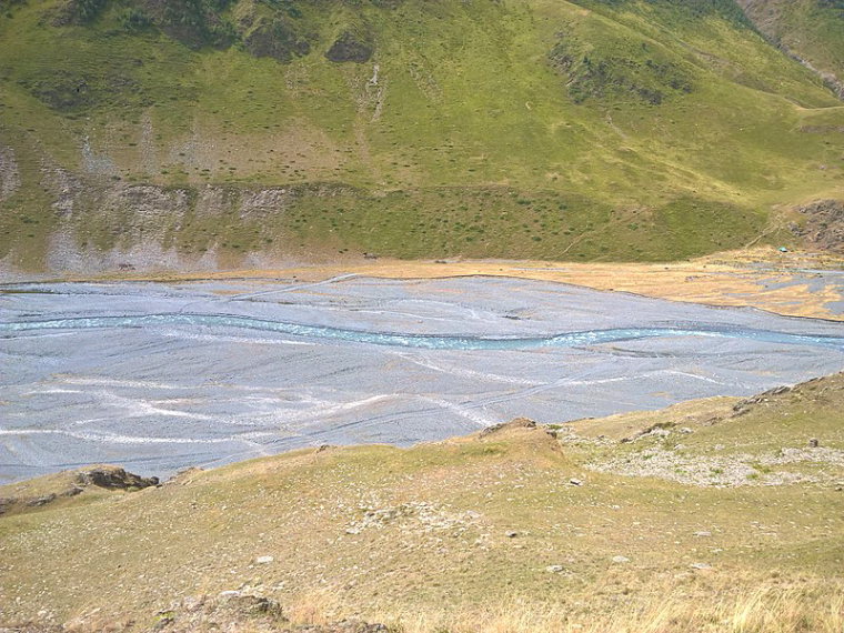 Georgia Gt Caucasus Tusheti and Khevsureti, Tusheti and Khevsureti, River Pirikiti Alazani, Walkopedia