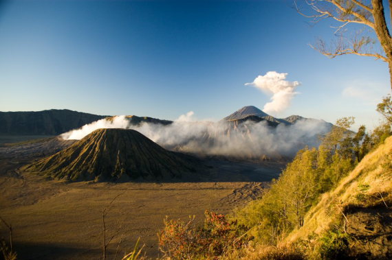 Indonesia Java, Mt Bromo, Tengger Caldera with Mt. Bromo, Mt. Batok, Mt. Semeru , Walkopedia