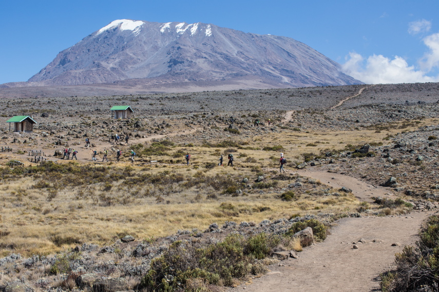 Tanzania Mount Kilimanjaro, Marangu Route , Ascent to Kibo huts, Walkopedia