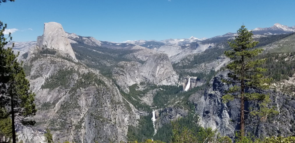 USA California Yosemite, Panorama Trail, From Panorama trail , Walkopedia