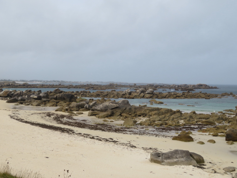 France Brittany, GR34, Finistere, Coast north of Kerlouan, Walkopedia