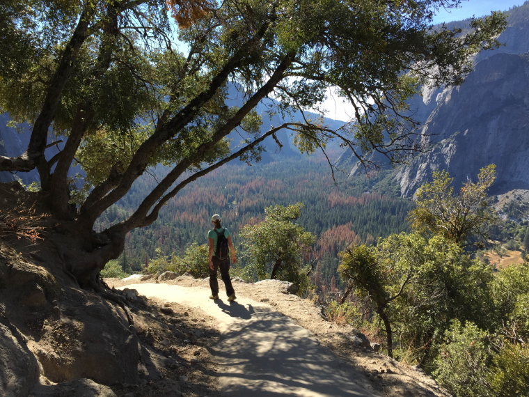 USA California Yosemite, Off Glacier Point Road , From 4 Mile Trail, Walkopedia