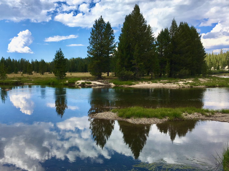 USA California Yosemite, Off Tioga Road, Tuolumne Meadows, Walkopedia