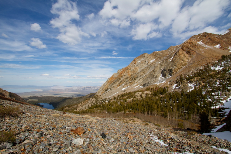 USA California Yosemite, Tuolunme Meadows Area , Mono Pass , Walkopedia