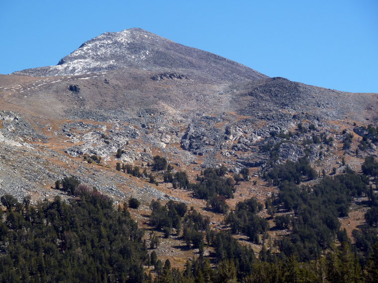 USA California Yosemite, Tuolunme Meadows Area , Mount Dana, Walkopedia