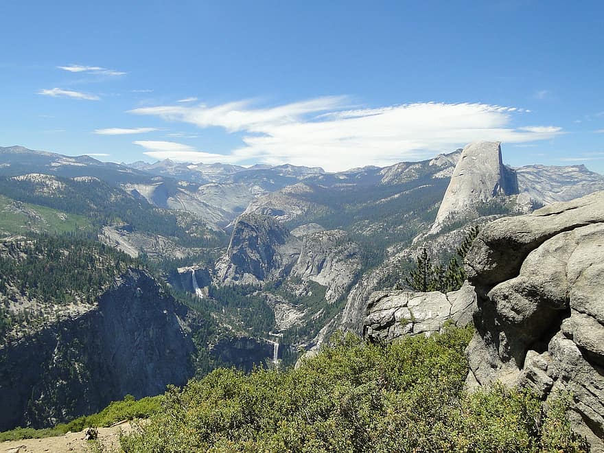 USA California Yosemite, Half Dome, , Walkopedia