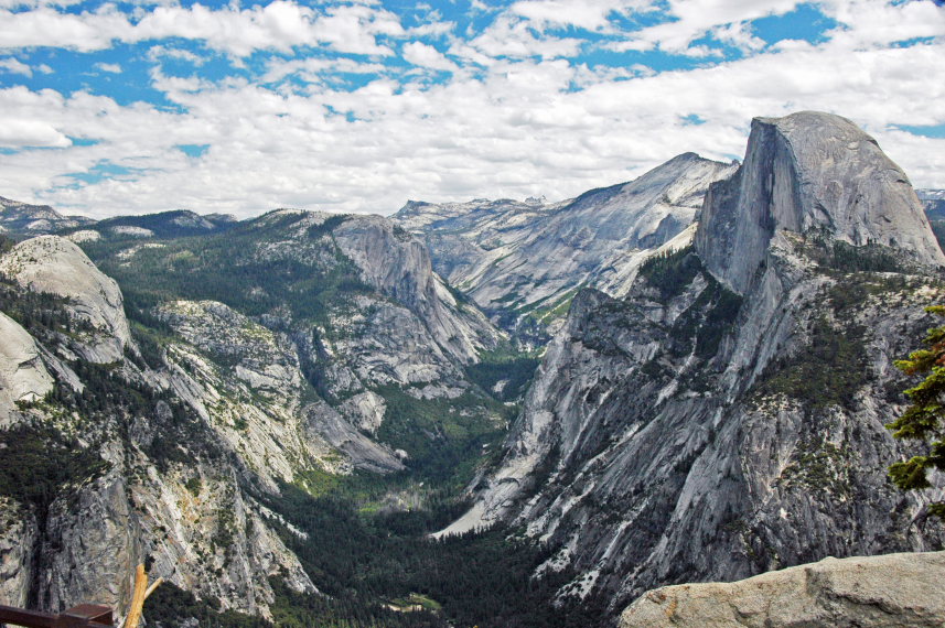 USA California Yosemite, Half Dome, , Walkopedia