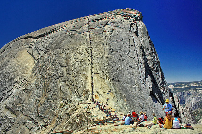 USA California Yosemite, Half Dome, , Walkopedia