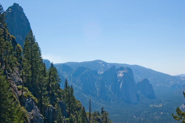 USA California Yosemite, Four Mile Trail, , Walkopedia