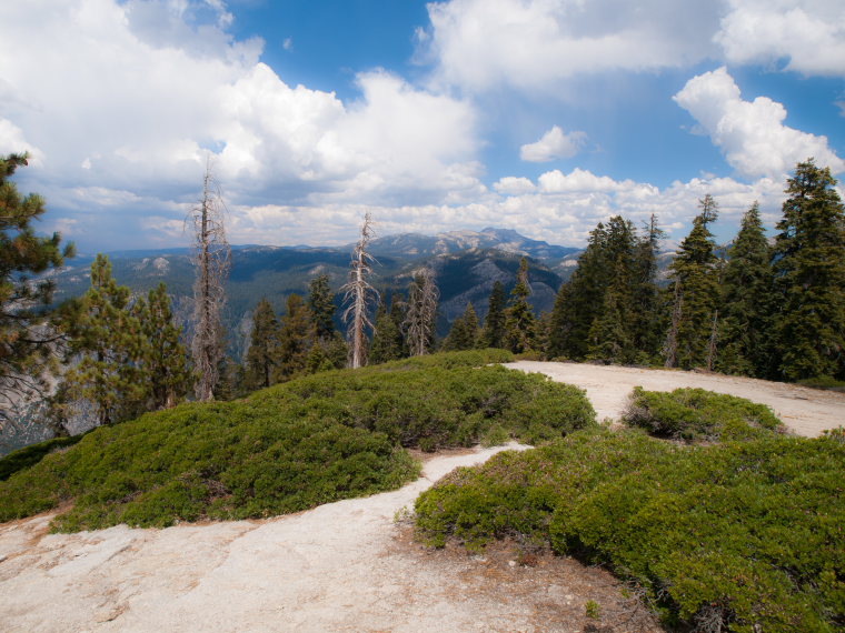 USA California Yosemite, Sentinel Dome and Taft Point, Sentinel Dome, Walkopedia