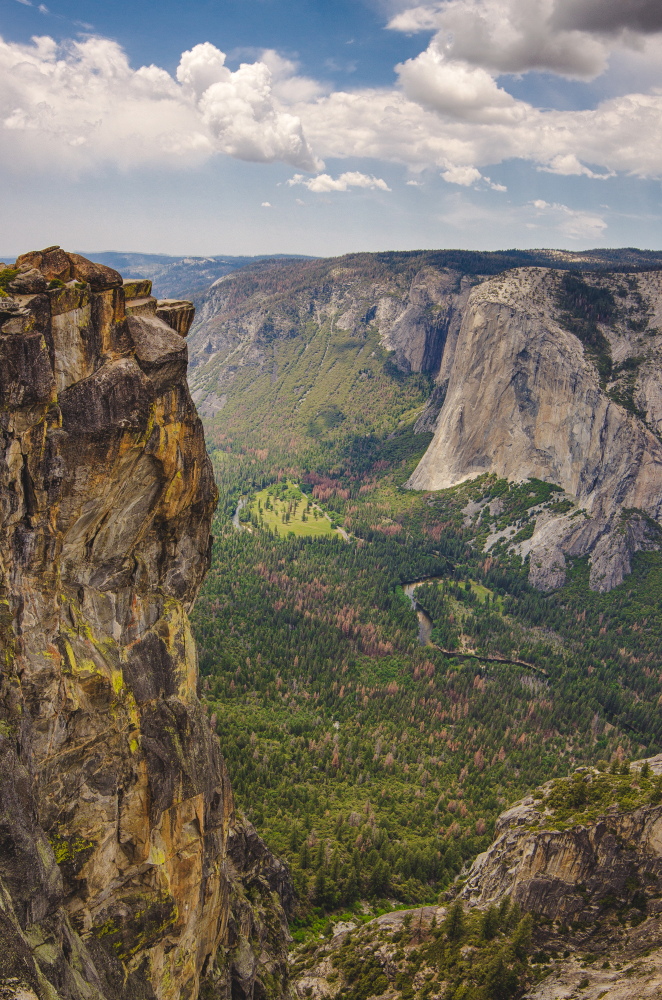 USA California Yosemite, Sentinel Dome and Taft Point, Taft Point, Walkopedia