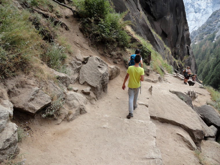 USA California Yosemite, Mist Trail, , Walkopedia