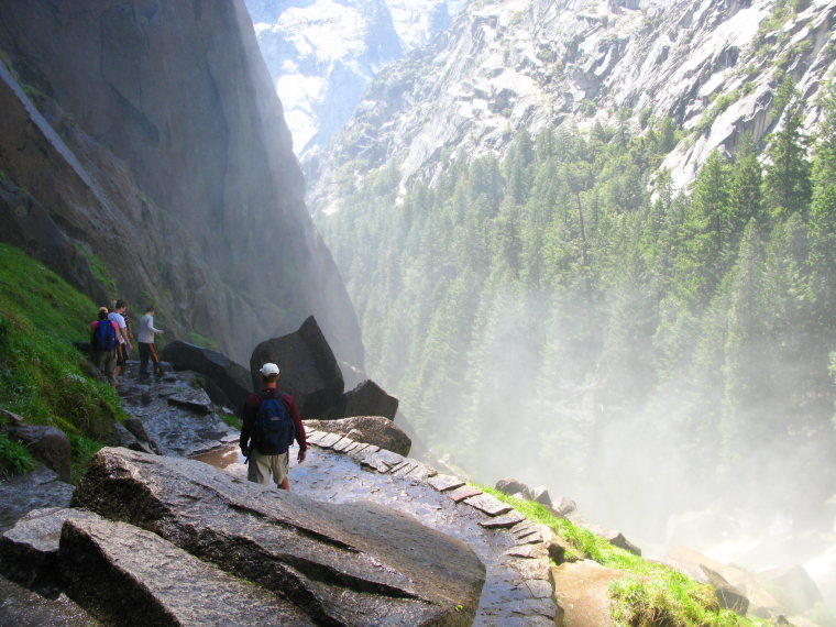 USA California Yosemite, Mist Trail, , Walkopedia