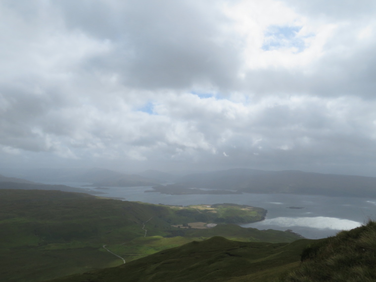 United Kingdom Scotland NW Highlands Ardnamurchan, Ben Hiant, Light on Loch Sunart, Walkopedia